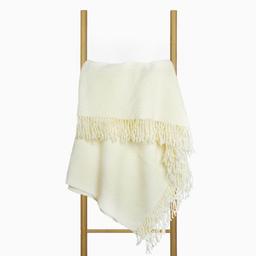 Vilnonis pledas BOUCLE 80-3321-WHITE