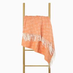 Plaid ZELANDIA LUX-300 80-3339-DARK CORAL