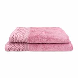 2 dalių rankšluosčių komplektas AURASOFT-600 T0195-DUSKY ROSE