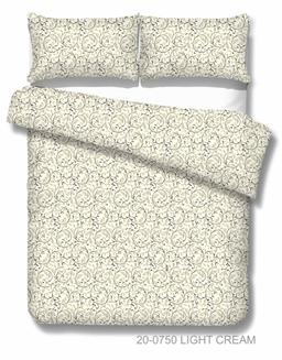Drobės patalynės komplektas DARRYL 20-0750-LIGHT CREAM