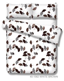 Patalynės komplektas ABSTRAKCIJA 40-1562-WHITE BROWN