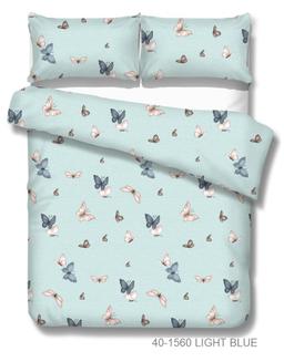 Patalynės komplektas ABSTRAKCIJA 40-1560-LIGHT BLUE
