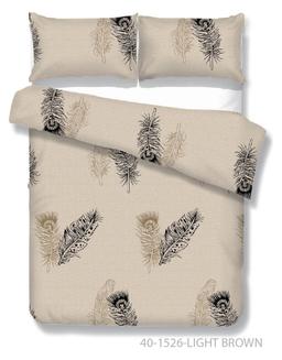 Patalynės komplektas ABSTRAKCIJA 40-1526-LIGHT BROWN