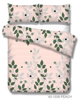 Patalynės komplektas ABSTRAKCIJA 40-1558-PEACH