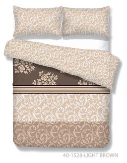 Patalynės komplektas ABSTRAKCIJA 40-1528-LIGHT BROWN