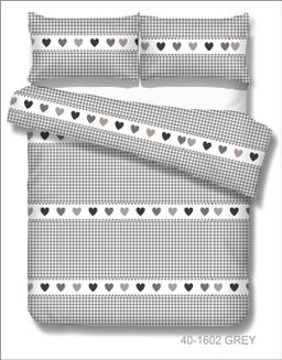 Patalynės komplektas ABSTRAKCIJA 40-1602-GREY
