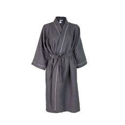 Chalatas BATHROBE WAFFLE CVC-250 LUX 250 BATHROBE KIMONO-ANTHRACITE