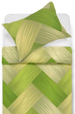 Cotton bedding set DIXIE 30-0809-GREEN
