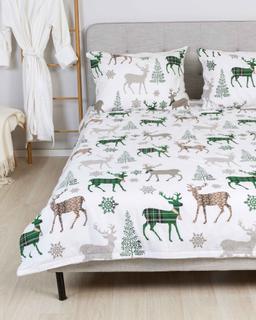 Flanelės patalynė BO 40-1496-GREEN