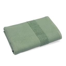 Rankšluosčiai 550 WAFFLE TERRY 550-T0209-MIST GREEN