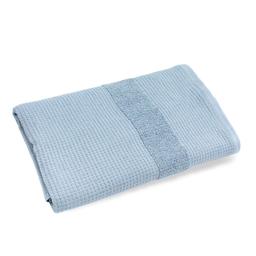 Rankšluosčiai 550 WAFFLE TERRY 550-T0209-BLUE FOG