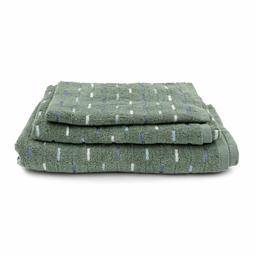 3 dalių rankšluosčių komplektas 550 ZERO TWIST T0207-MIST GREEN