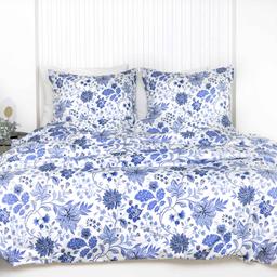 PREMIUM mako satino patalynė COREY 20-1857-BLUE