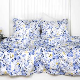 PREMIUM mako satino patalynė COVE 40-1554-BLUE