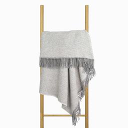 Плед ZELANDIA 80-3440-GREY WHITE