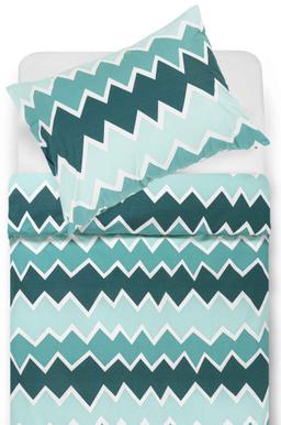Cotton bedding set DUA 30-0794-PETROL