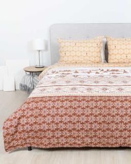 Flanelės patalynė BILLY 40-1564/40-1565-BROWN
