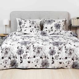 Sateen bedding set ASTRID 20-1819-GREY