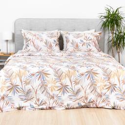 Sateen bedding set ALEJANDRA 40-1519-BROWN