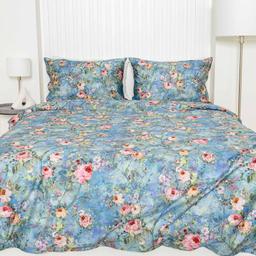 Постельное белье из Mako Сатина CHARLEIGH 20-1824-BLUE