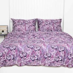 PREMIUM maco sateen bedding set CALLEN 20-1825-VIOLET