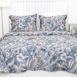 PREMIUM maco sateen bedding set CLEO 20-1829-BLUE