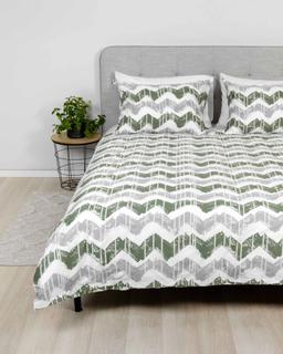 Постельное бельё из сатина ALEXANDRIA 30-0804-GREEN